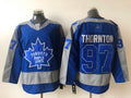 Men's Toronto Maple Leafs Joe Thornton #97 Blue Player Game Jerseys