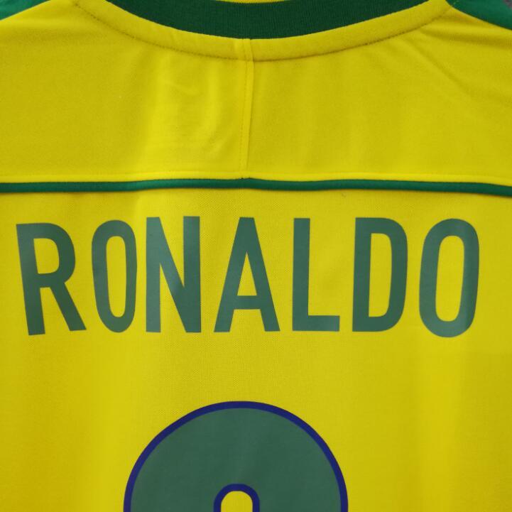 1998 Brazil Home Yellow Retro Women Soccer Jersey 女 Item NO.: 2142832 Detail 2