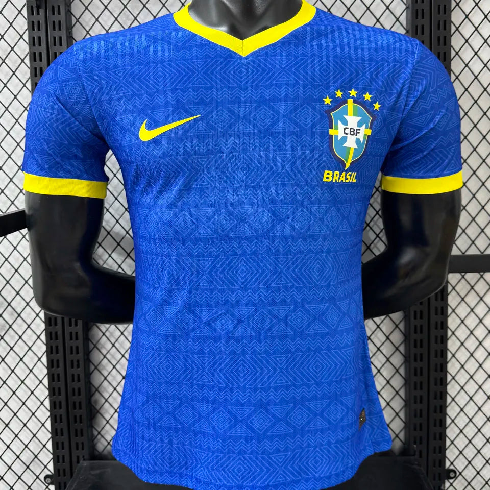 2026/27 Brazil Blue Special Edition Player Version Soccer Jersey Front