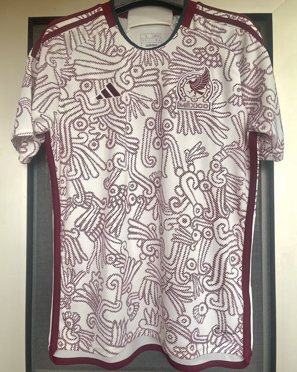 2022/23 Mexico 1:1 Quality Away Fans Soccer Jersey Item NO.: 1683237 Front