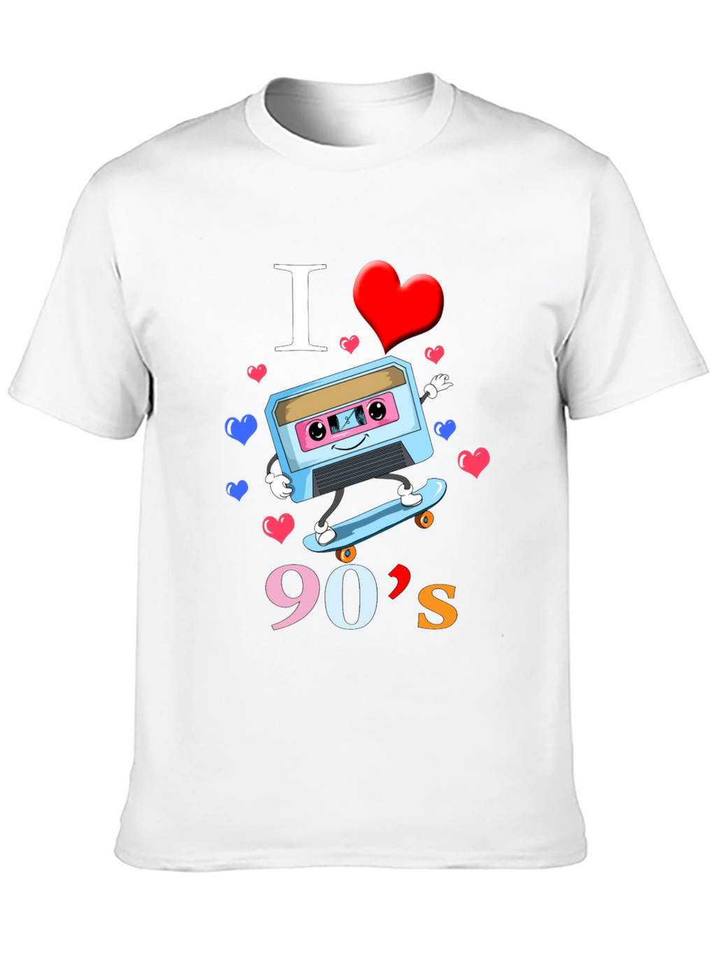 I Love the 90s Cassette Tape T-Shirt