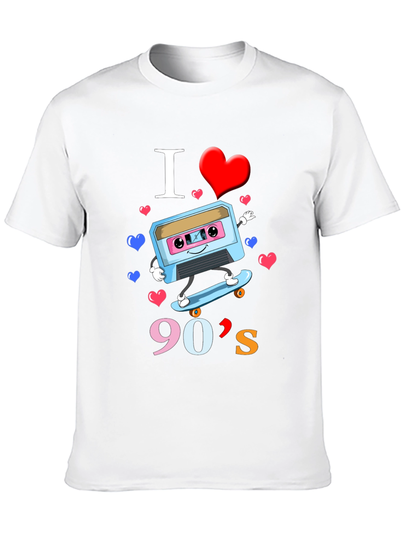 I Love the 90s Cassette Tape T-Shirt