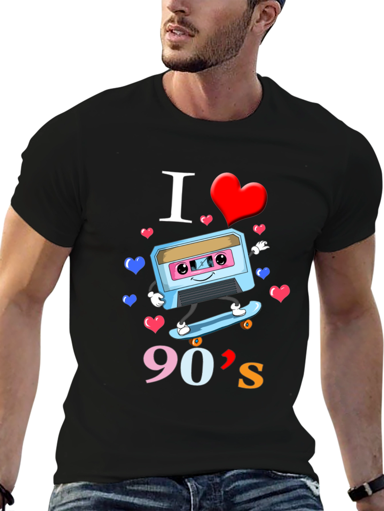 I Love the 90s Cassette Tape T-Shirt