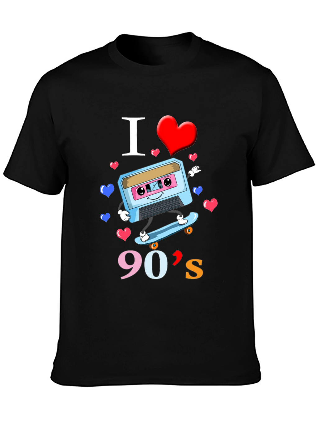 I Love the 90s Cassette Tape T-Shirt