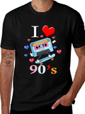 I Love the 90s Cassette Tape T-Shirt