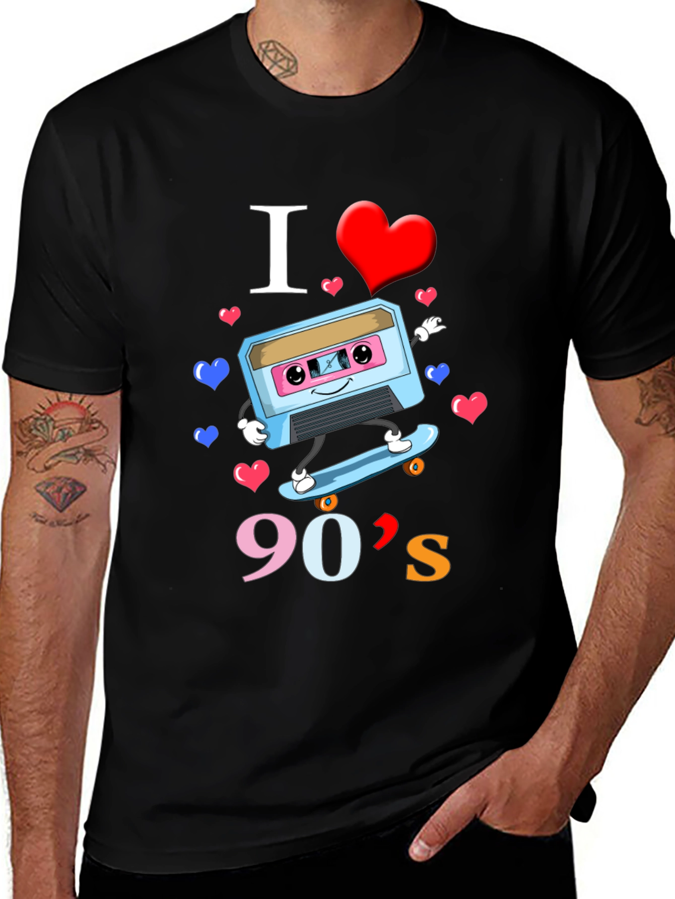 I Love the 90s Cassette Tape T-Shirt