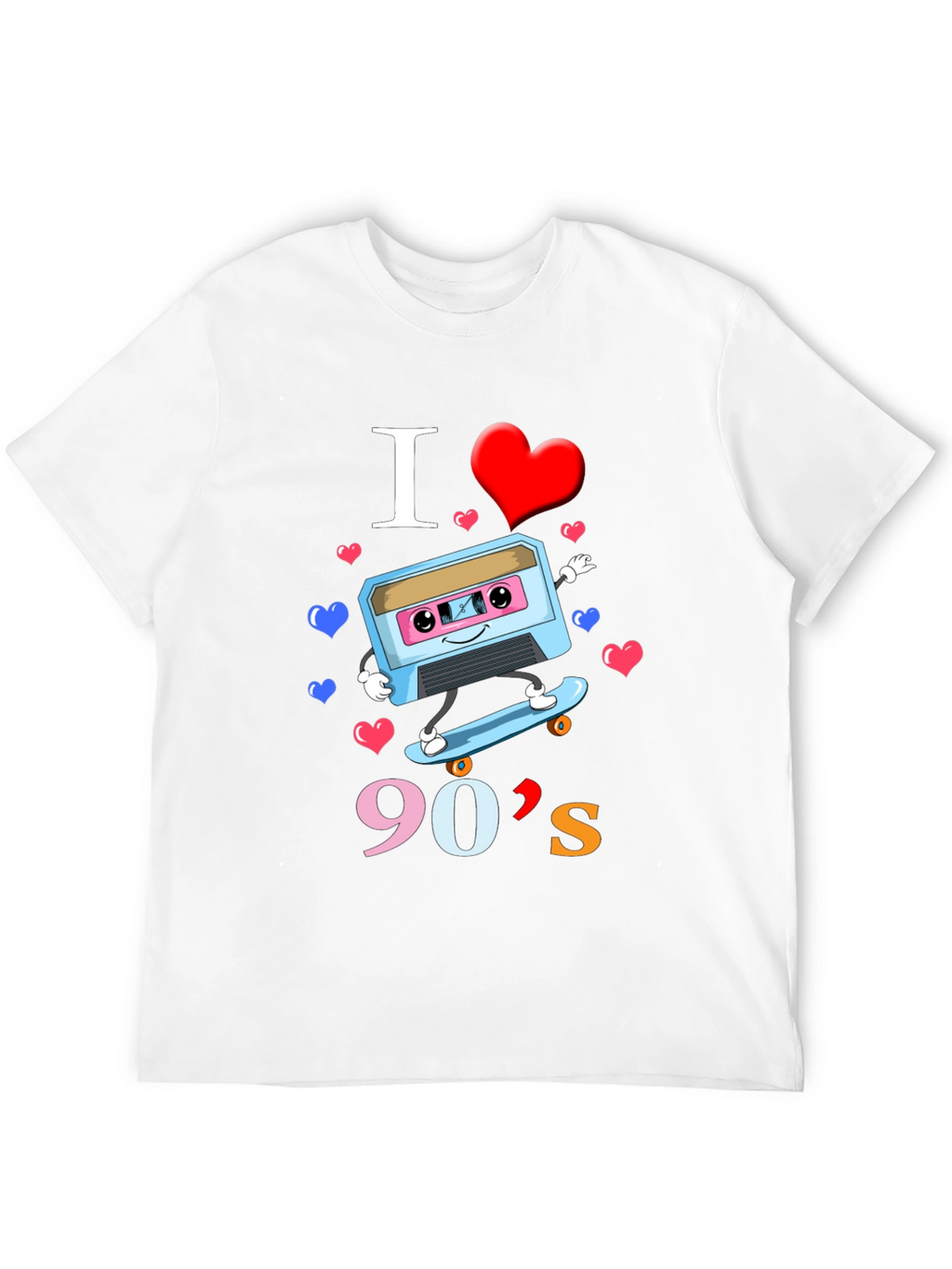 I Love the 90s Cassette Tape T-Shirt