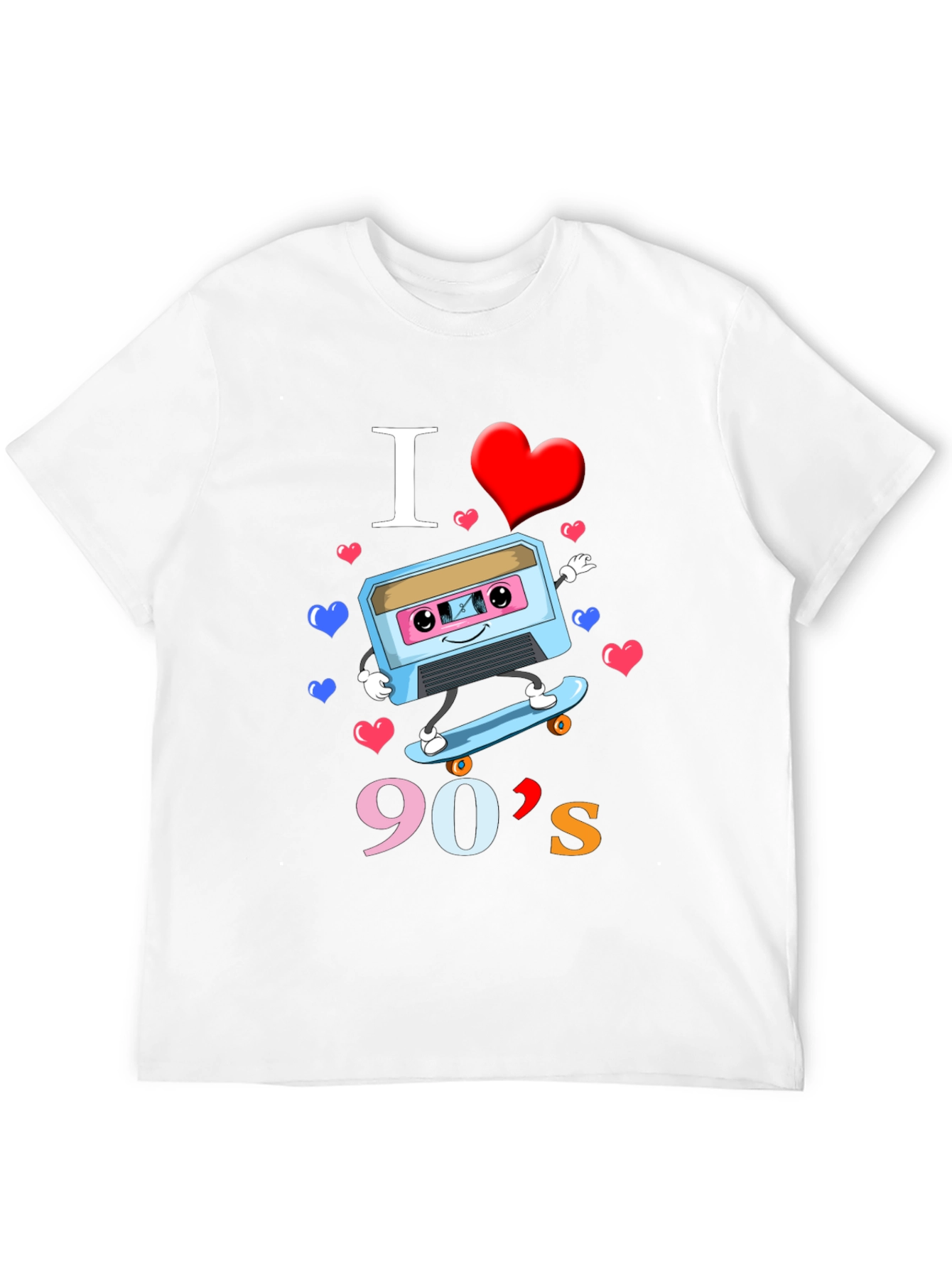 I Love the 90s Cassette Tape T-Shirt