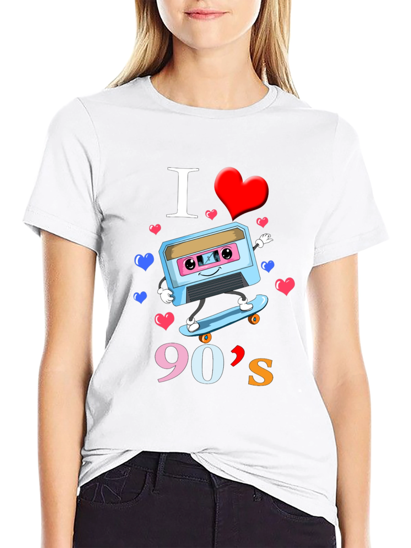 I Love the 90s Cassette Tape T-Shirt