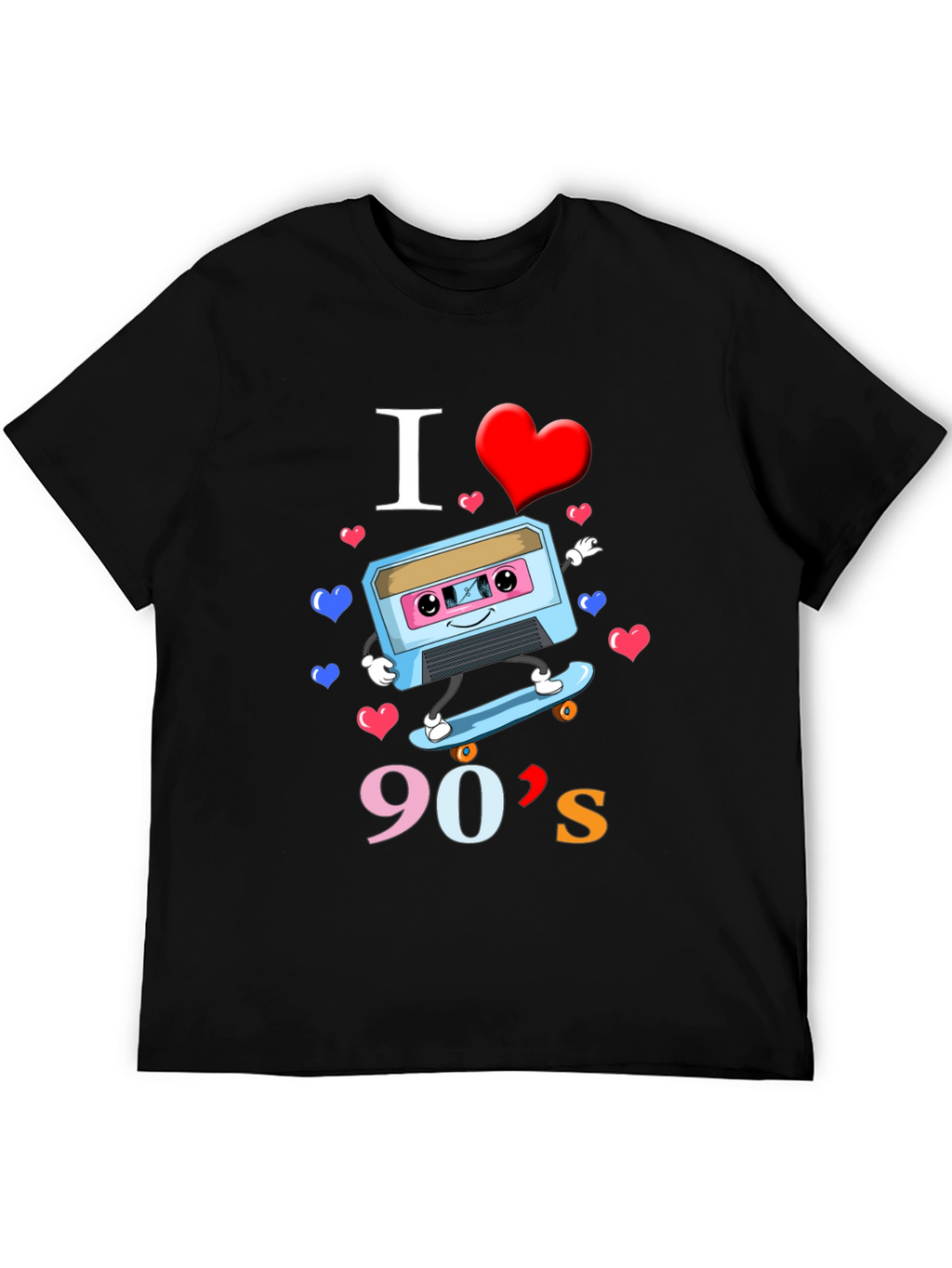 I Love the 90s Cassette Tape T-Shirt