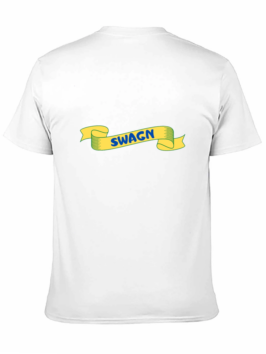 Swagn T-Shirt - Black Crew Neck Tee