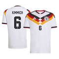 KIMMICH #6 Germany Home Soccer Jersey World Cup 2026 White Front