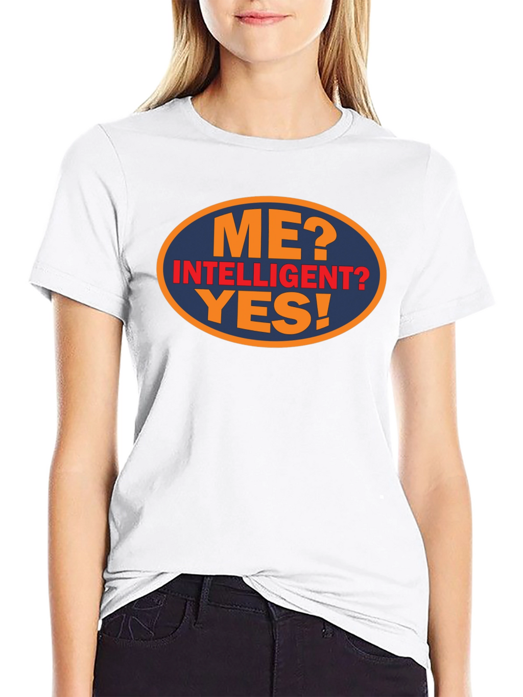 Funny Me? Intelligent? Yes! Graphic Tee