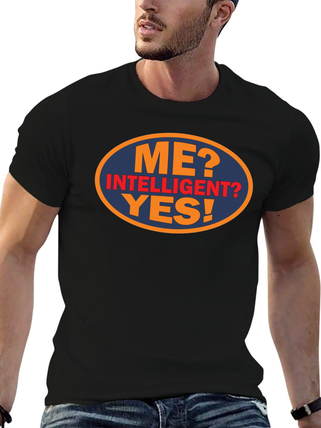 Funny Me? Intelligent? Yes! Graphic Tee