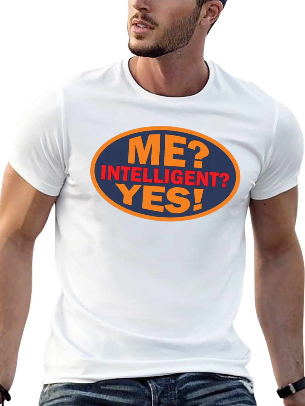 Funny Me? Intelligent? Yes! Graphic Tee