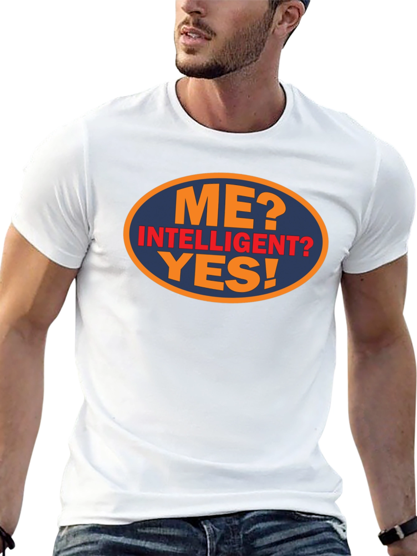 Funny Me? Intelligent? Yes! Graphic Tee