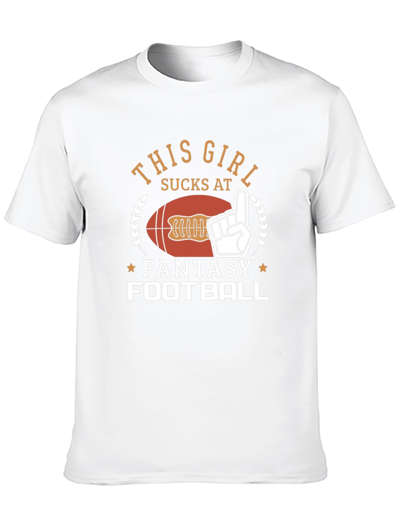 Funny Fantasy Football T-Shirt - This Girl Sucks