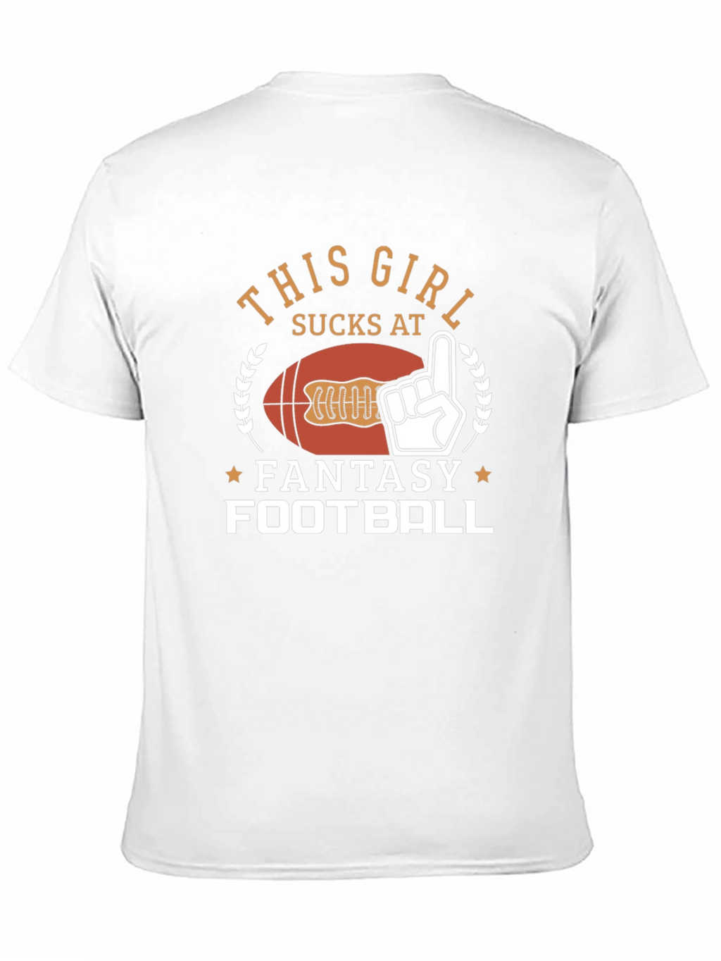 Funny Fantasy Football T-Shirt - This Girl Sucks