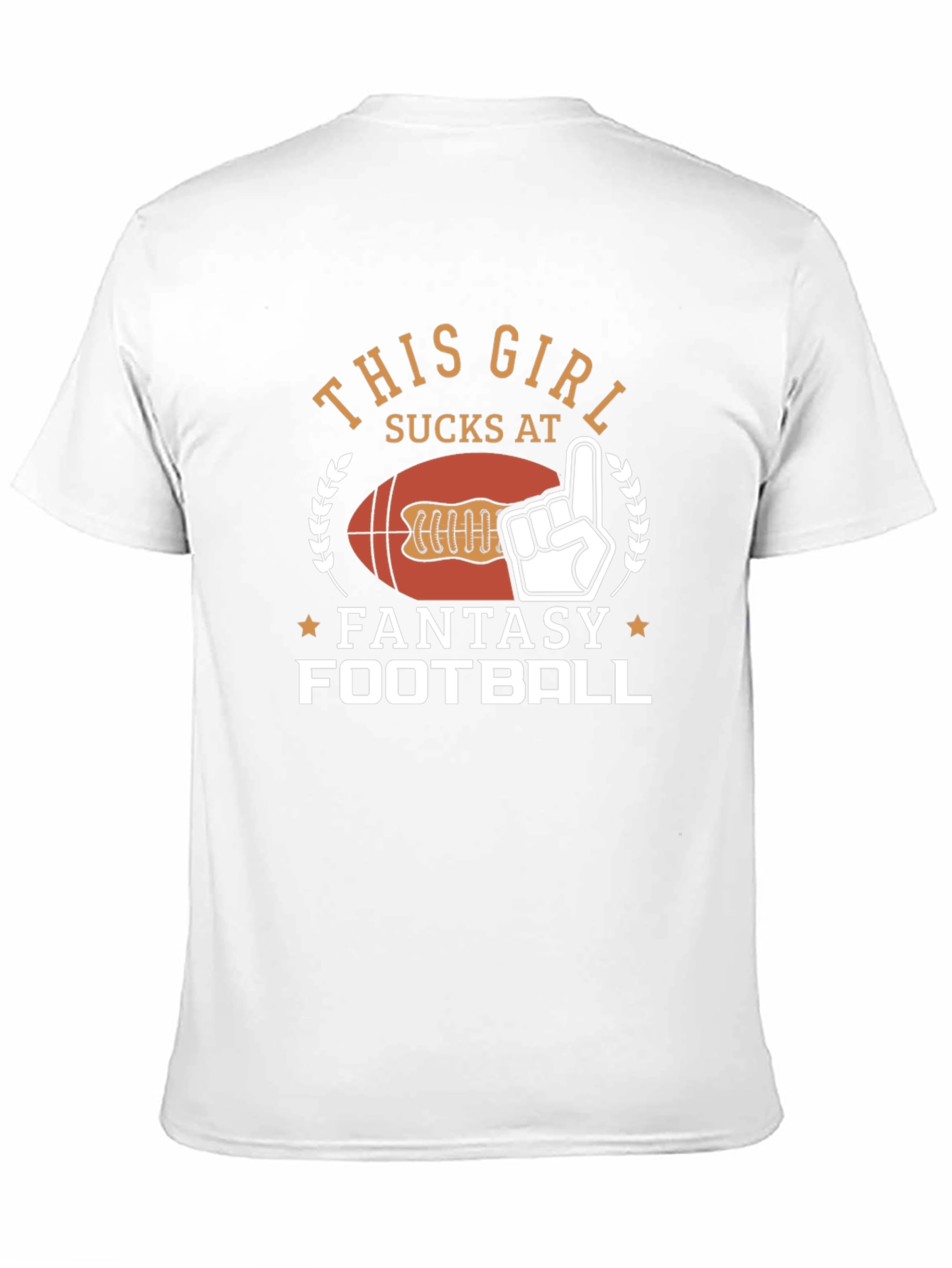 Funny Fantasy Football T-Shirt - This Girl Sucks