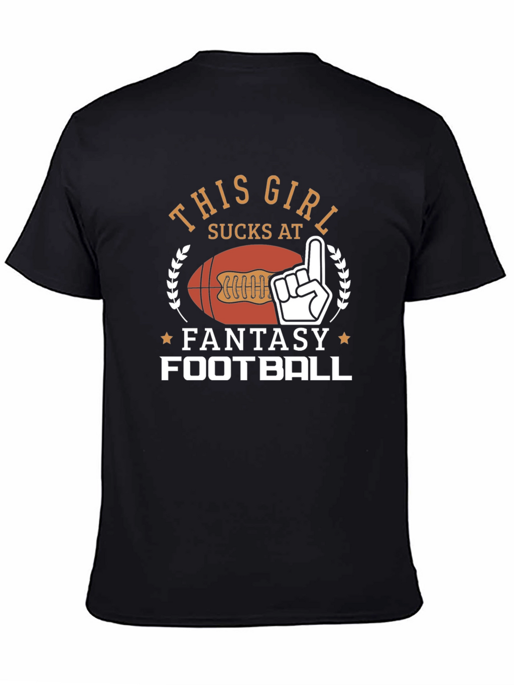 Funny Fantasy Football T-Shirt - This Girl Sucks