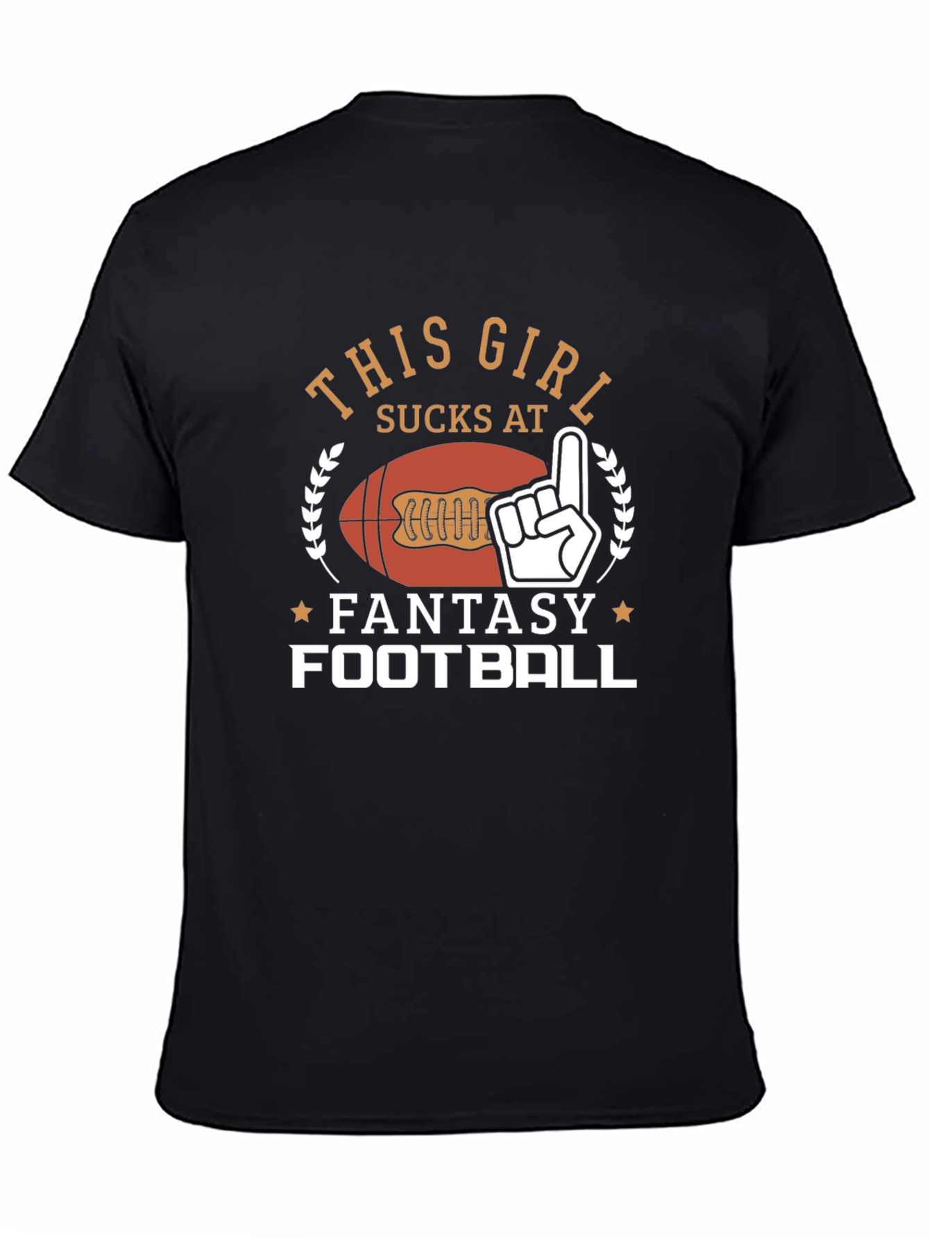 Funny Fantasy Football T-Shirt - This Girl Sucks