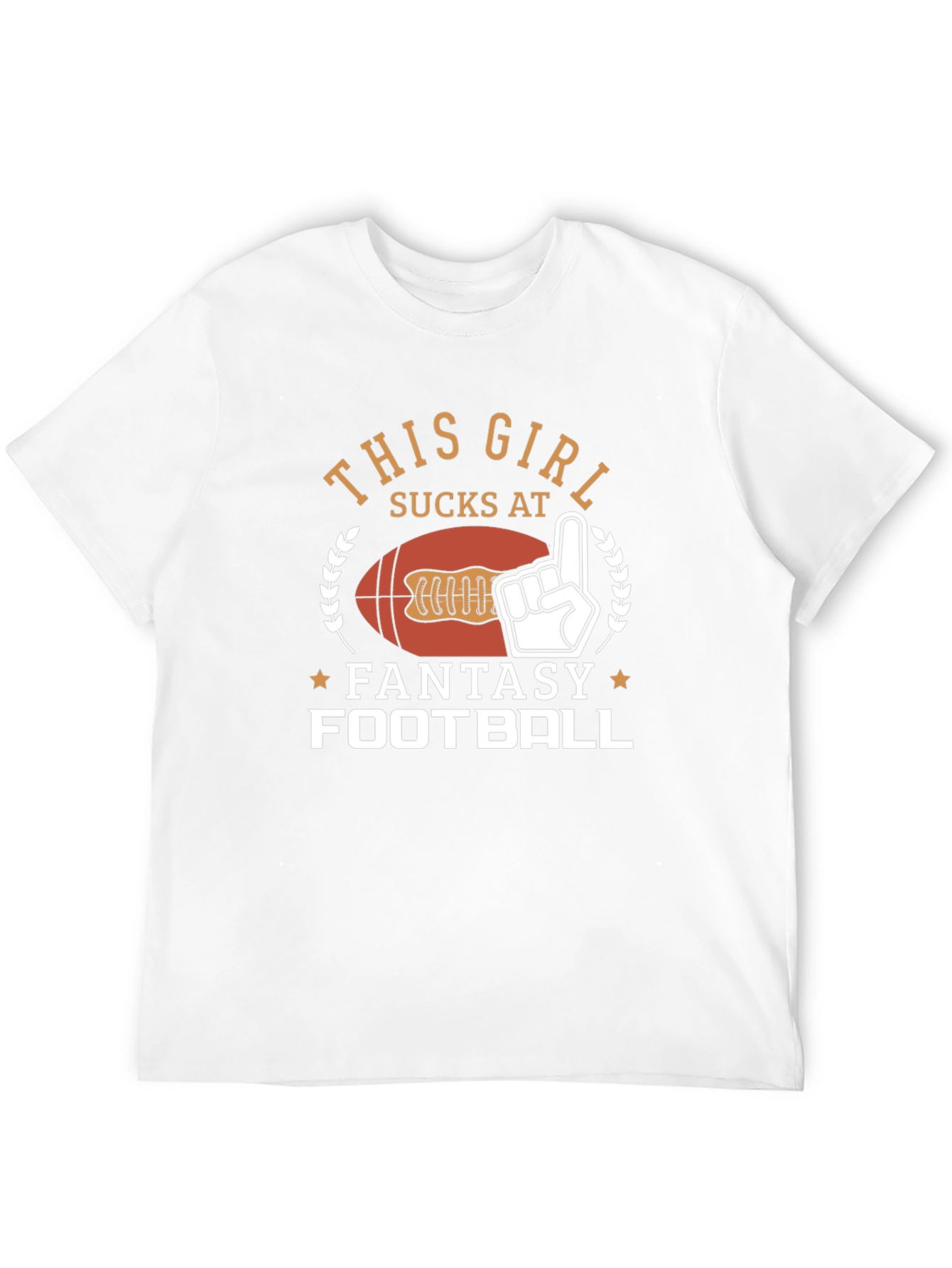 Funny Fantasy Football T-Shirt - This Girl Sucks