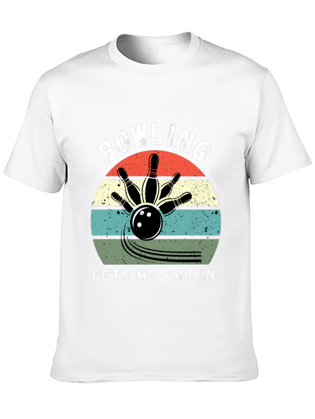 Bowling Gets Me Rollin Graphic Tee