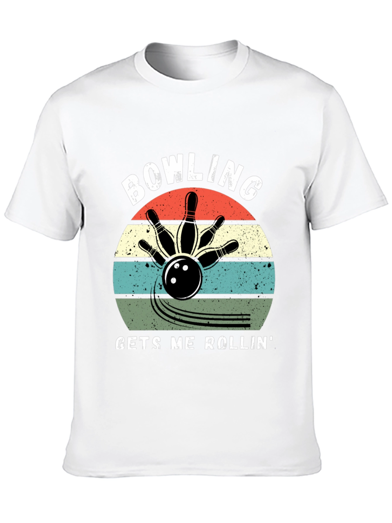 Bowling Gets Me Rollin Graphic Tee