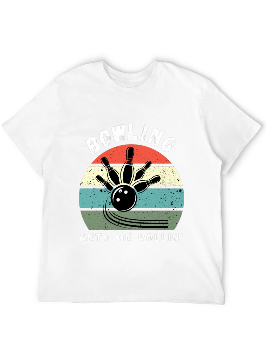 Bowling Gets Me Rollin Graphic Tee