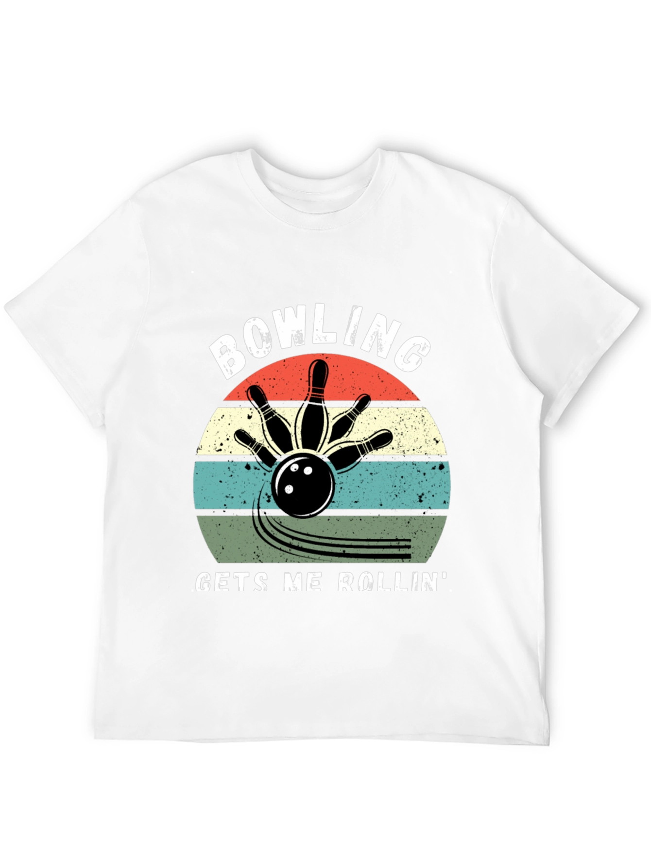 Bowling Gets Me Rollin Graphic Tee