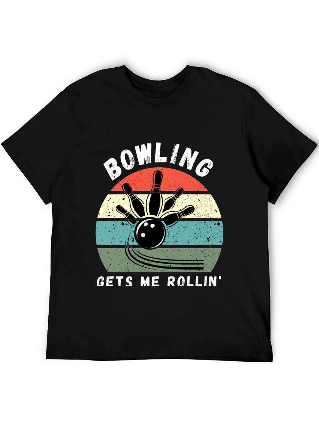 Bowling Gets Me Rollin Graphic Tee