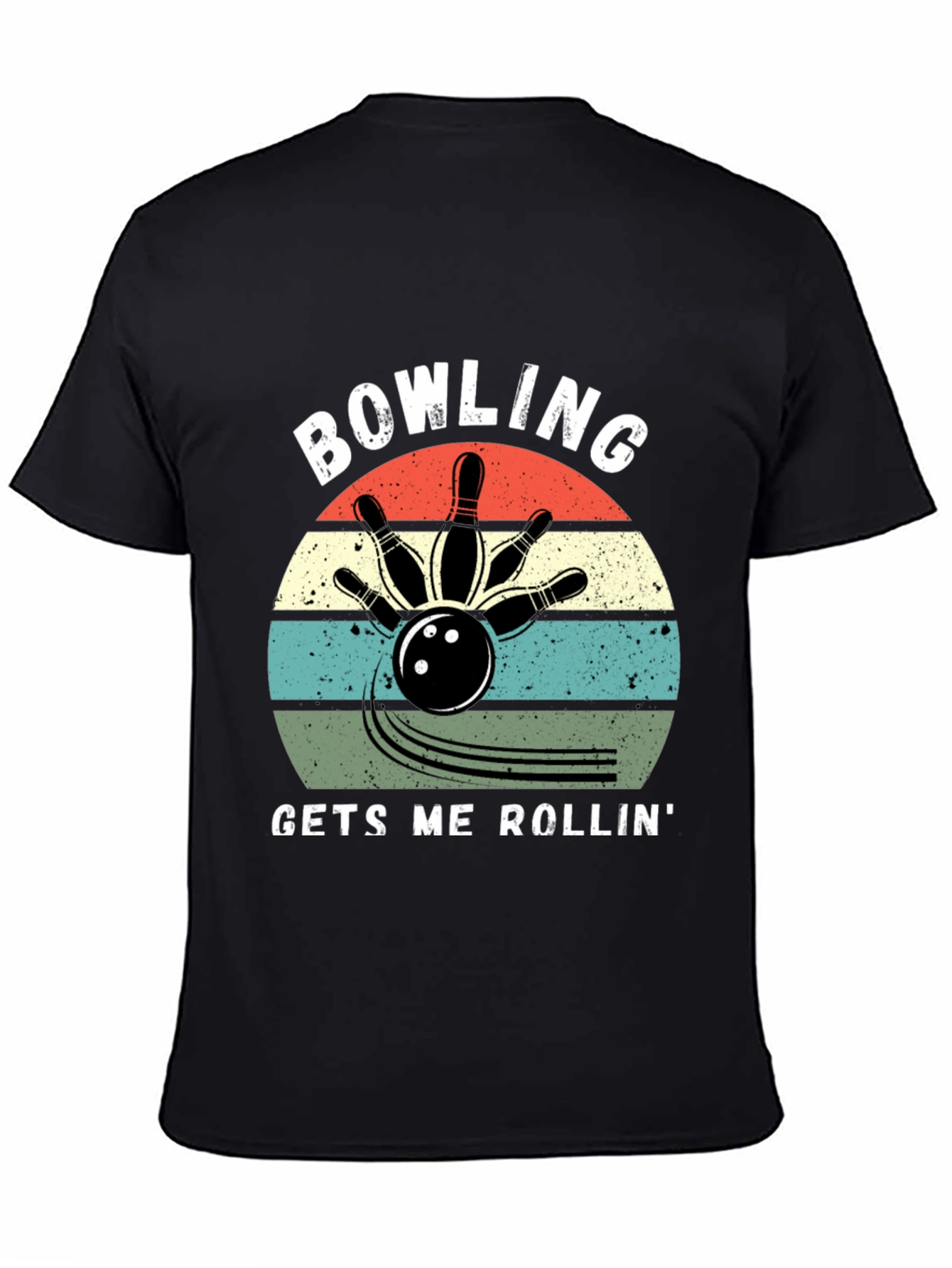 Bowling Gets Me Rollin Graphic Tee