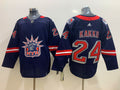 Men's New York Rangers Kaapo Kakko #24 Navy Player Jerseys