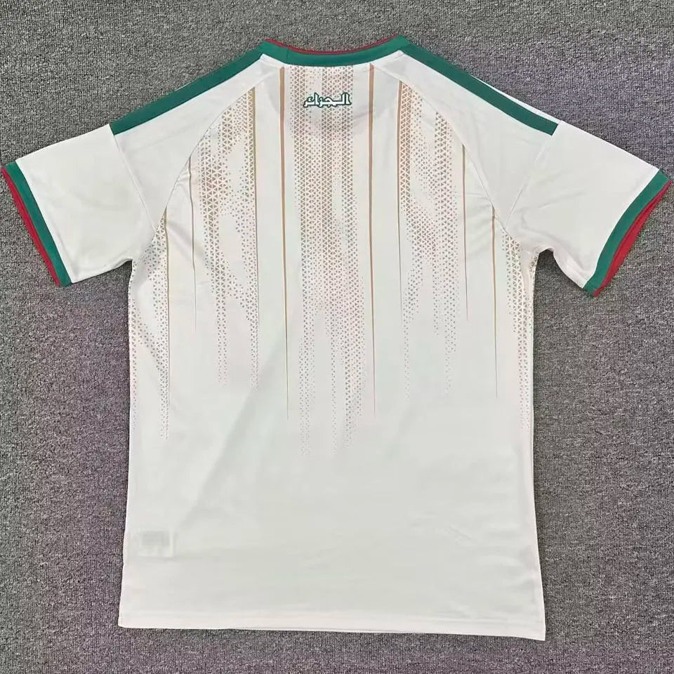 2026/27 Algeria Home White Fans Soccer Jersey Back