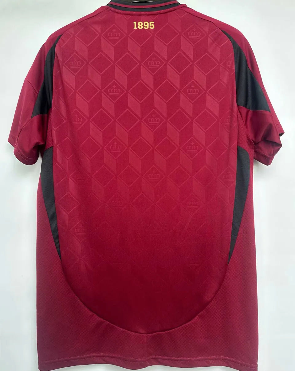 LUKAKU #10 Belgium 1:1 Quality Home Fans Jersey 2024/25 ★★ Detail 4