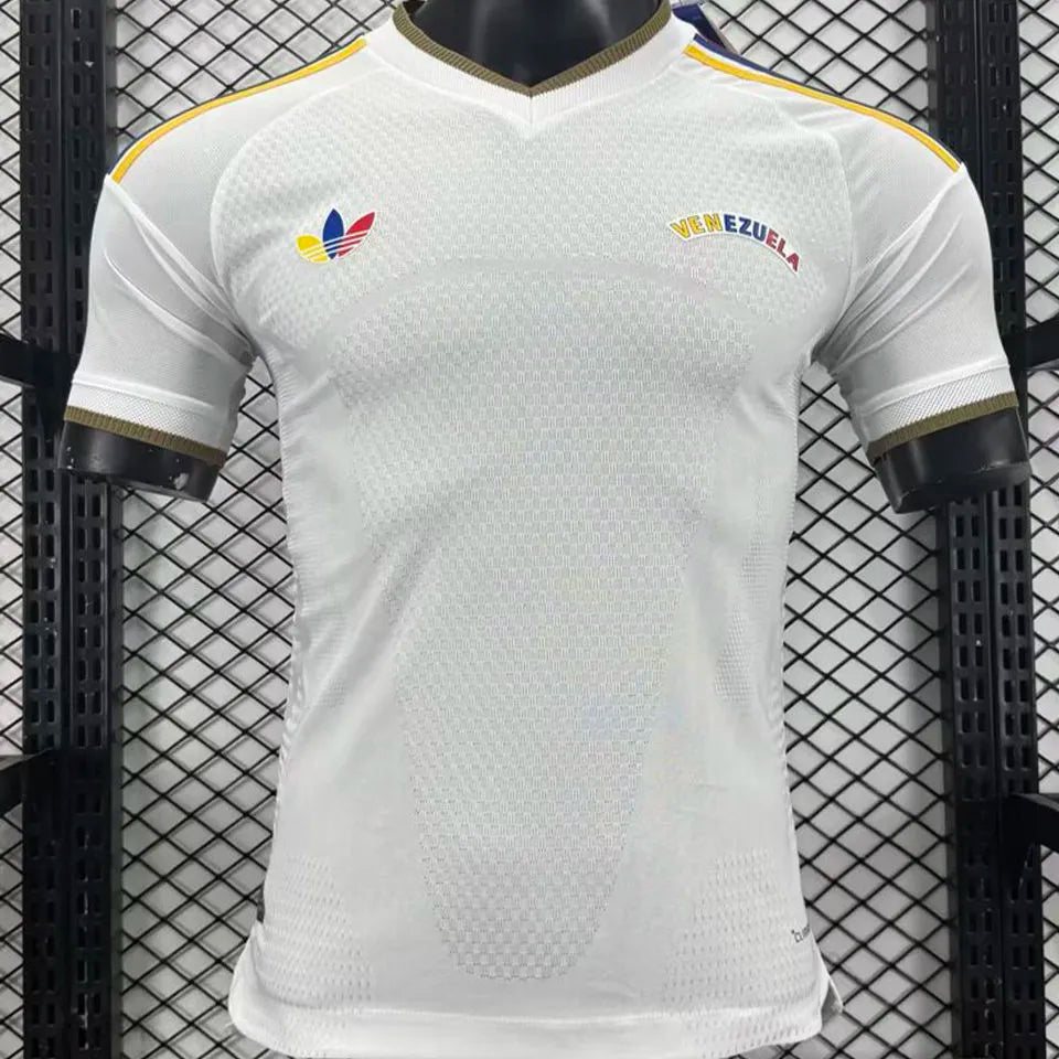 2026/27 Venezuela Away White Player Version Soccer Jersey Front