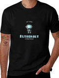 Astronaut Streetwear T-Shirt - Black