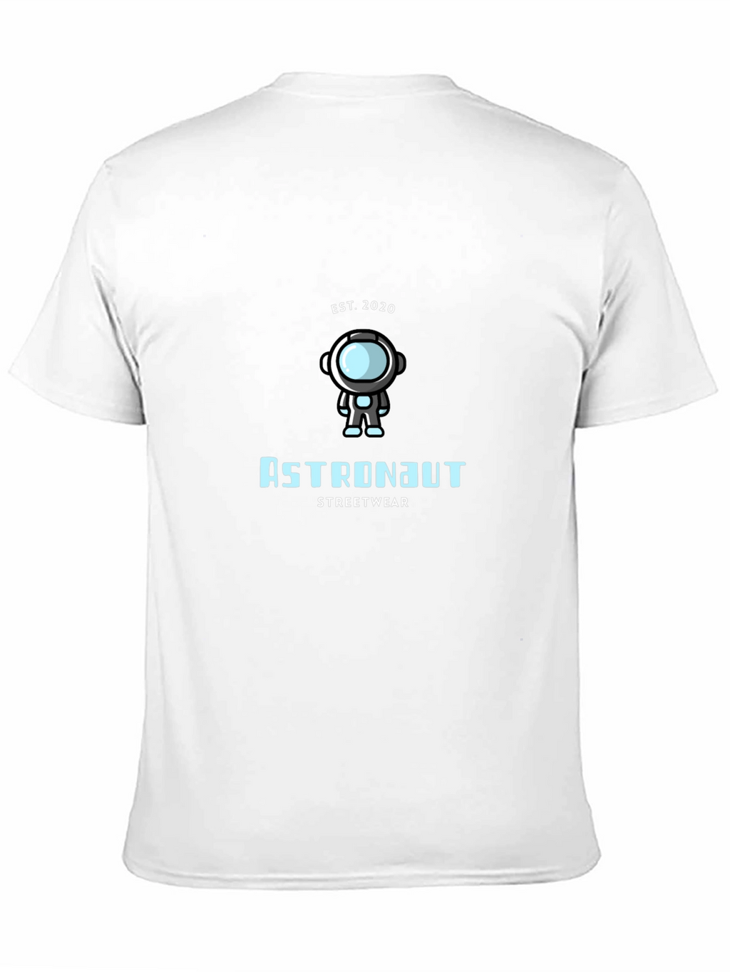 Astronaut Streetwear T-Shirt - Black