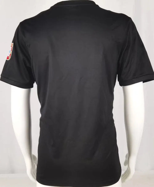 1973/74 Ben-fica Away Black Retro Soccer Jersey Back