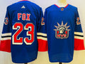 Men's New York Rangers Adam Fox #23 Blue Game Jerseys