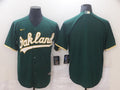 Men's Oakland Athletics Kelly Green Alternate Replica Blank Jerseys