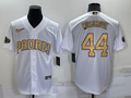 Men's San Diego Padres Joe Musgrove #44 White Replica Player Jerseys