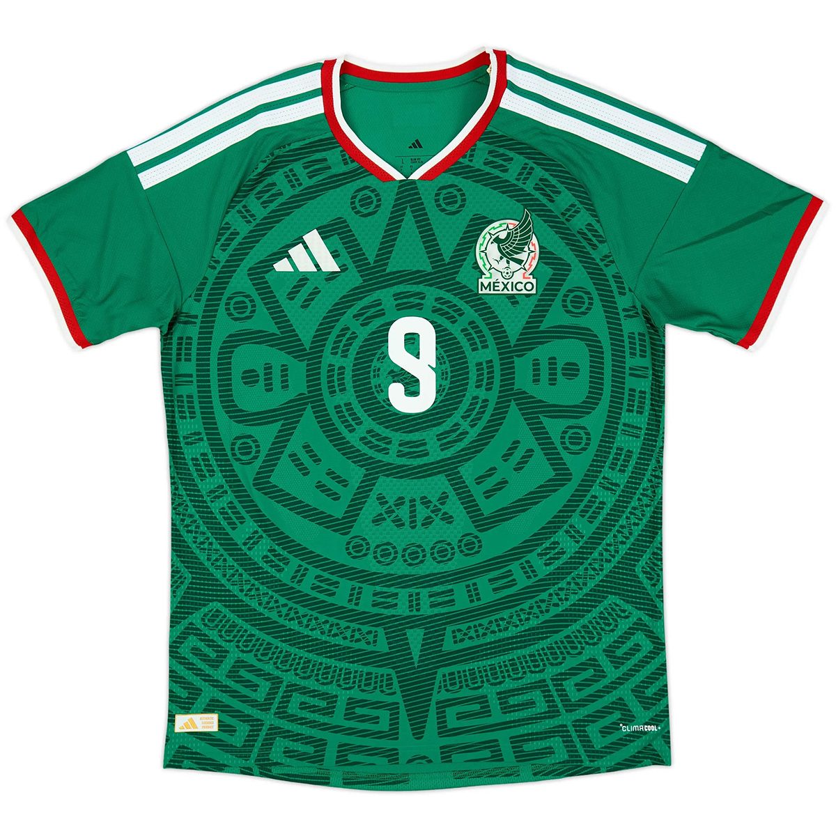 Raúl #9 Mexico Home Match Jersey Player Version World Cup 2026 Image 3