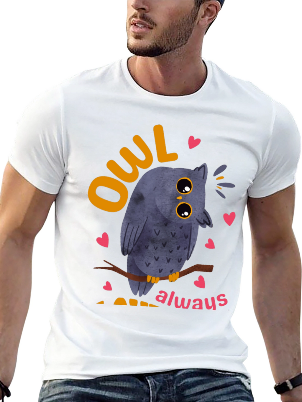 Owl Always Love You T-Shirt - Cute Bird Design