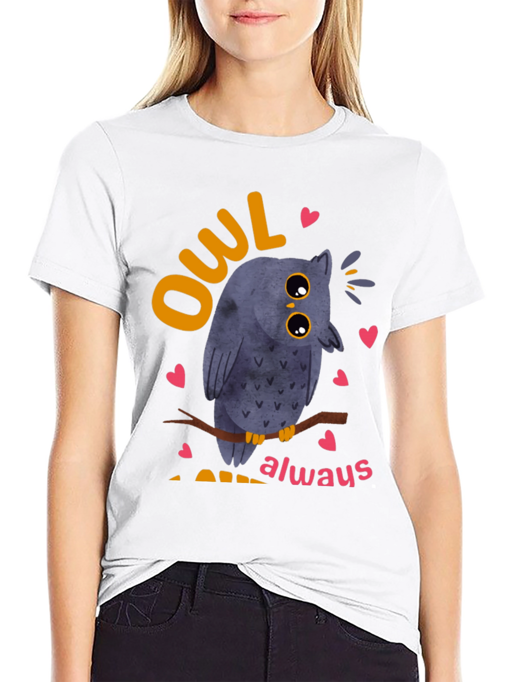 Owl Always Love You T-Shirt - Cute Bird Design