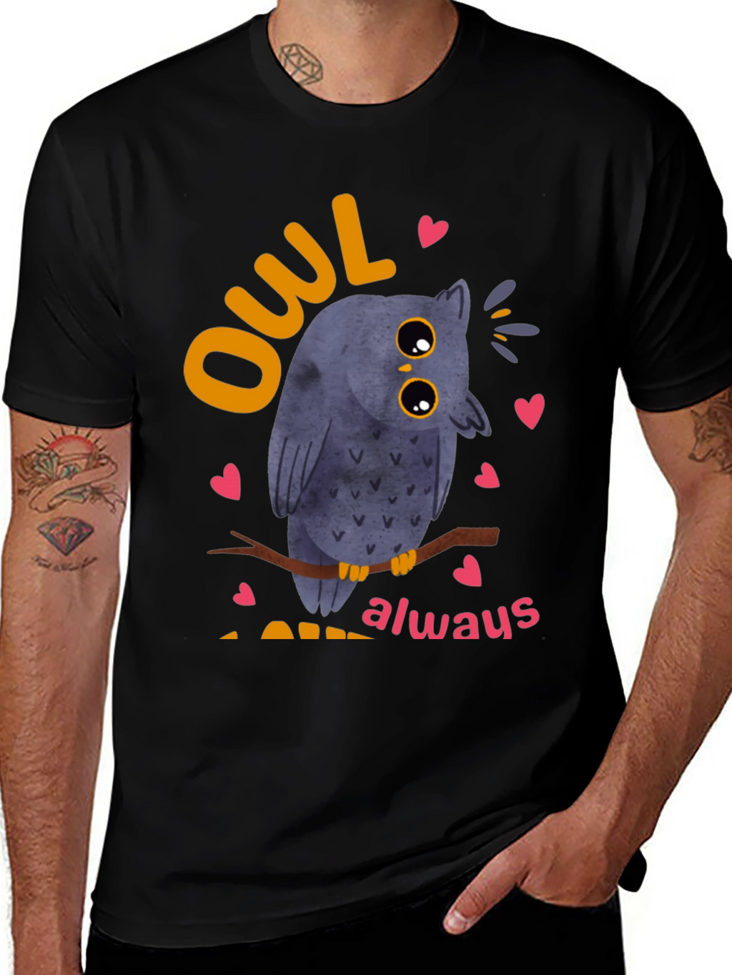 Owl Always Love You T-Shirt - Cute Bird Design
