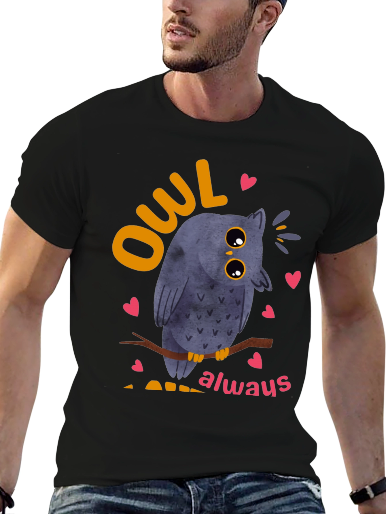 Owl Always Love You T-Shirt - Cute Bird Design