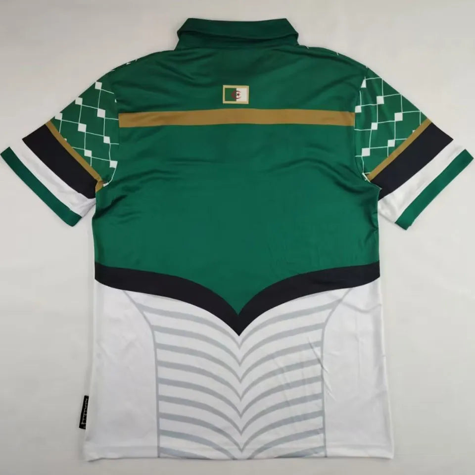 2024/25 Palestine Green White Fans Soccer Jersey Back