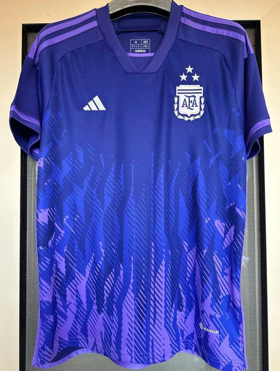 2022/23 Argentina 1:1 Quality Away Fans Jersey (3 Stars 3星) Detail 3