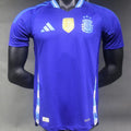 2024/25 Argentina Away Blue Player Version Jersey (Have FlFA World Champion 2022 有胸前章) Front